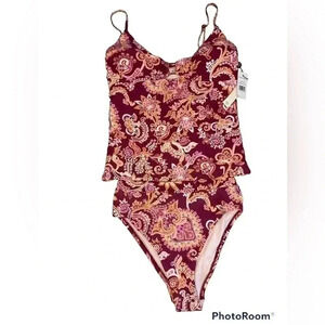 Nanette  Lapore Cheeky tankini sz 8